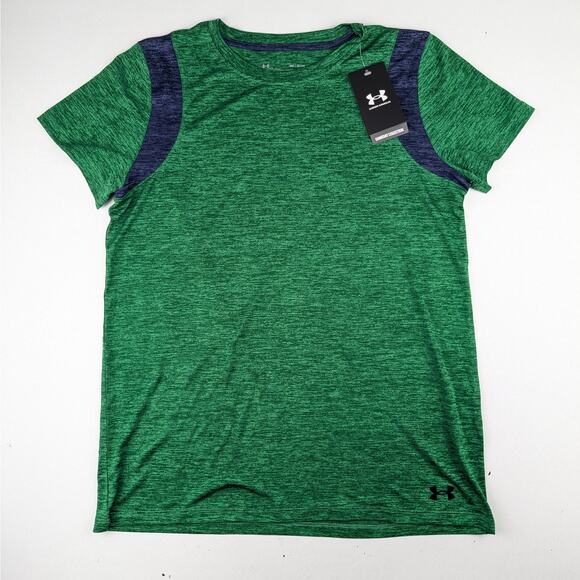 Under Armour Blue/Green GameDay Collection Women's Athletic Tee - Medium - Picture 1 of 4